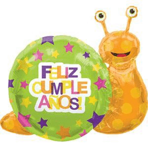 Caracol Feliz Cumpleaños 41″ Balloon