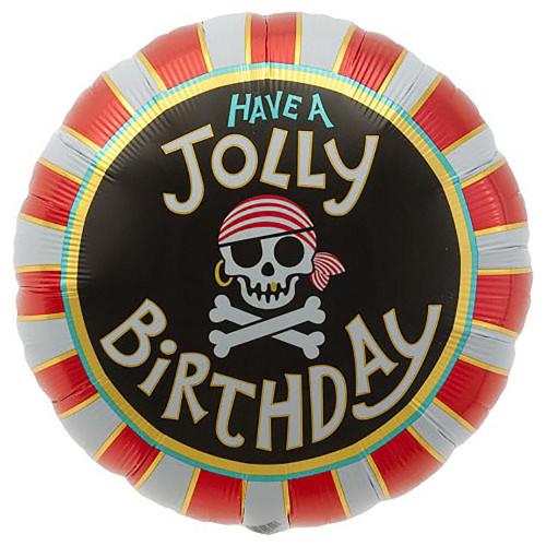 Northstar Mylar & Foil Jolly Birthday 18″ Balloon