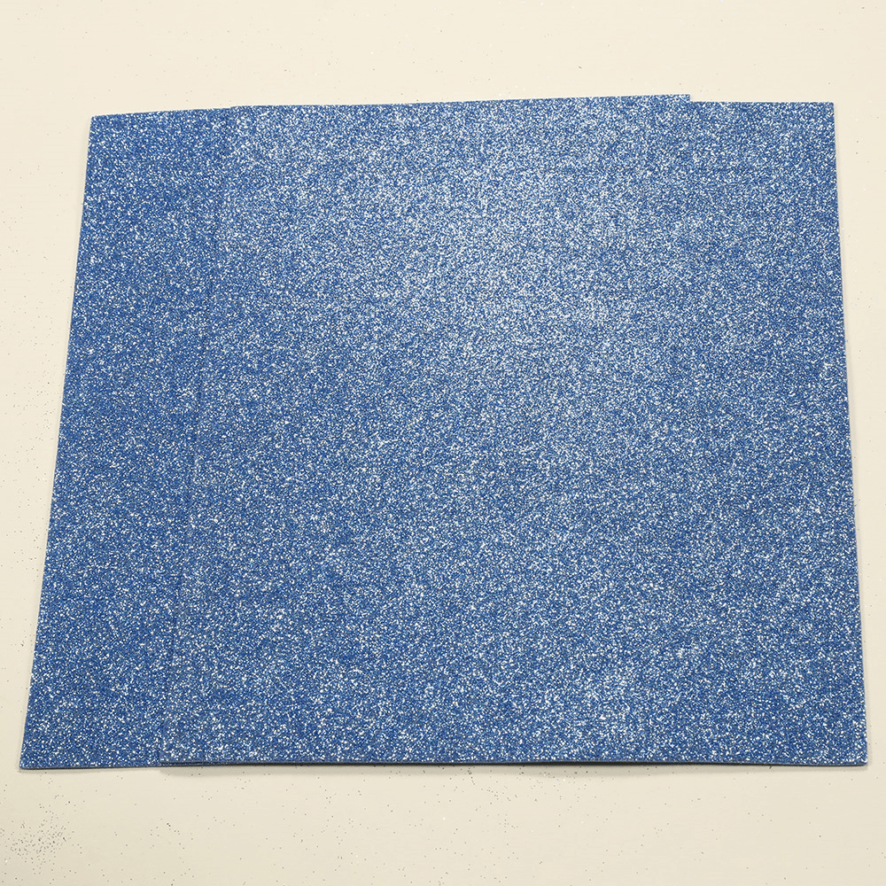 NST Blue Foam Sheet Metallic 13x18 (10 count)