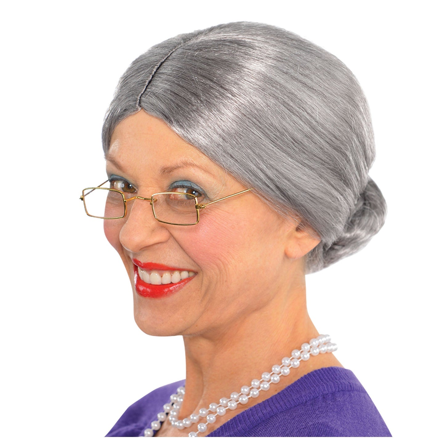 Old Lady Wig by Amscan from Instaballoons