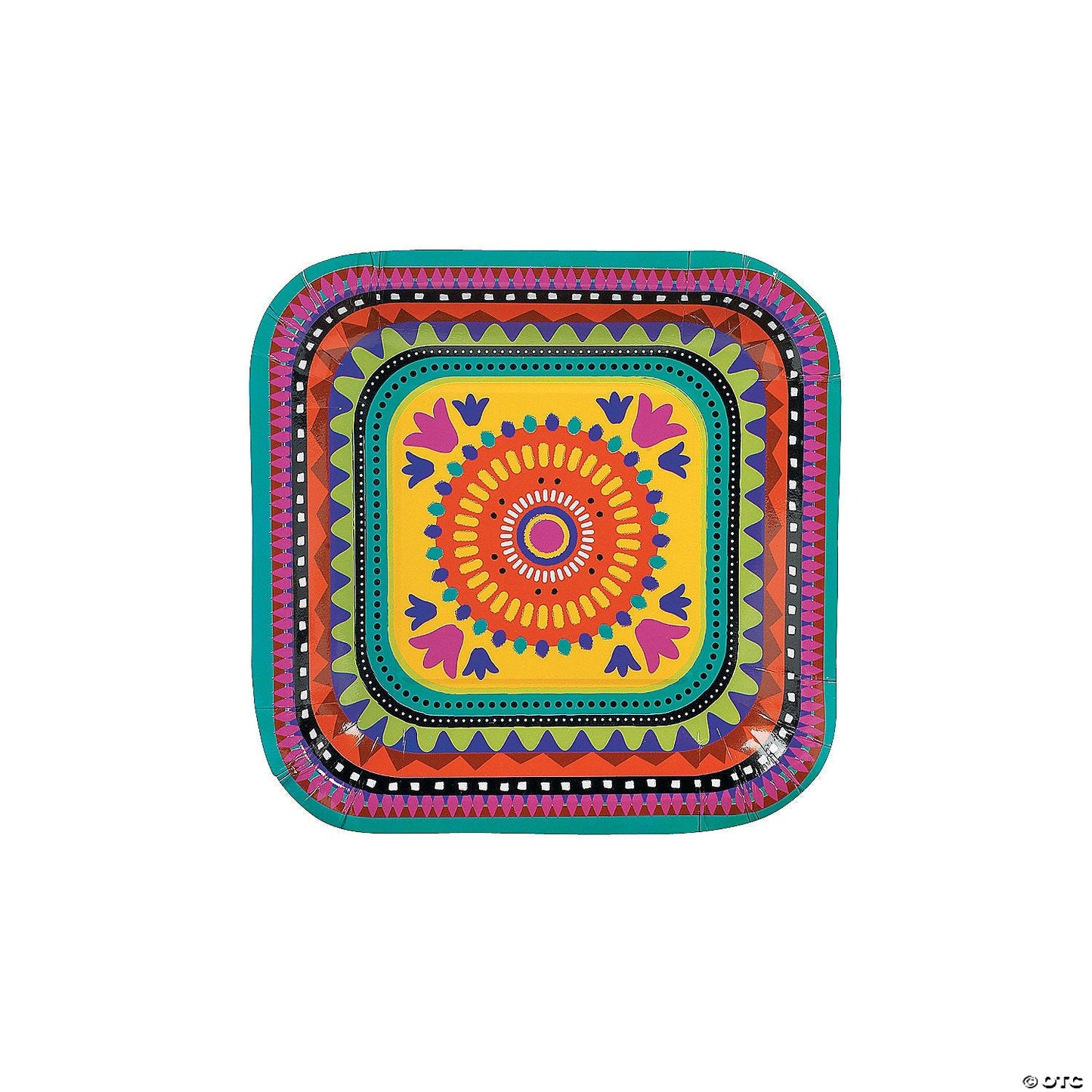 Paper Fiesta 7in Plates 7″ by Fun Express from Instaballoons