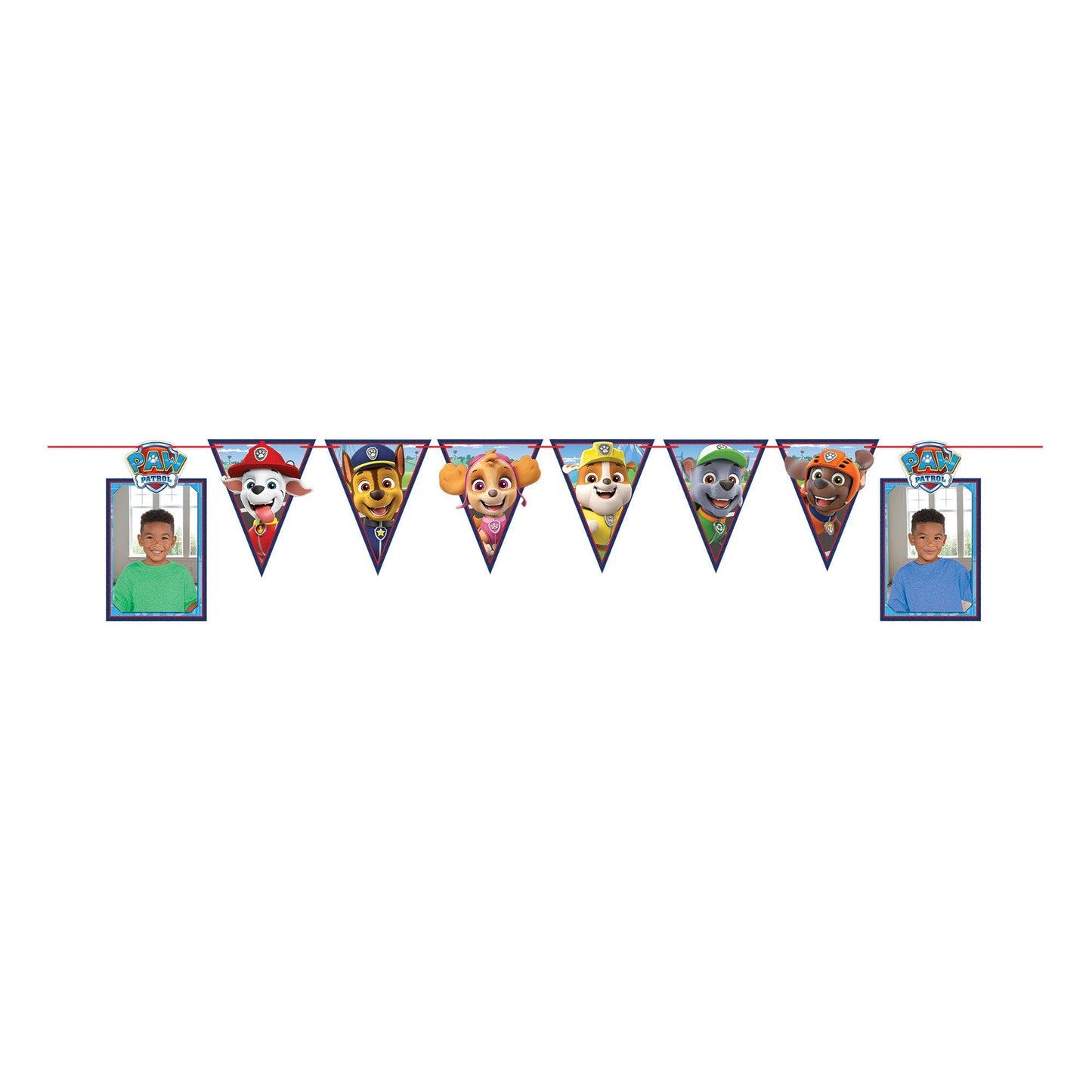 Paw Patrol Adventures Photo Banner by Amscan from Instaballoons