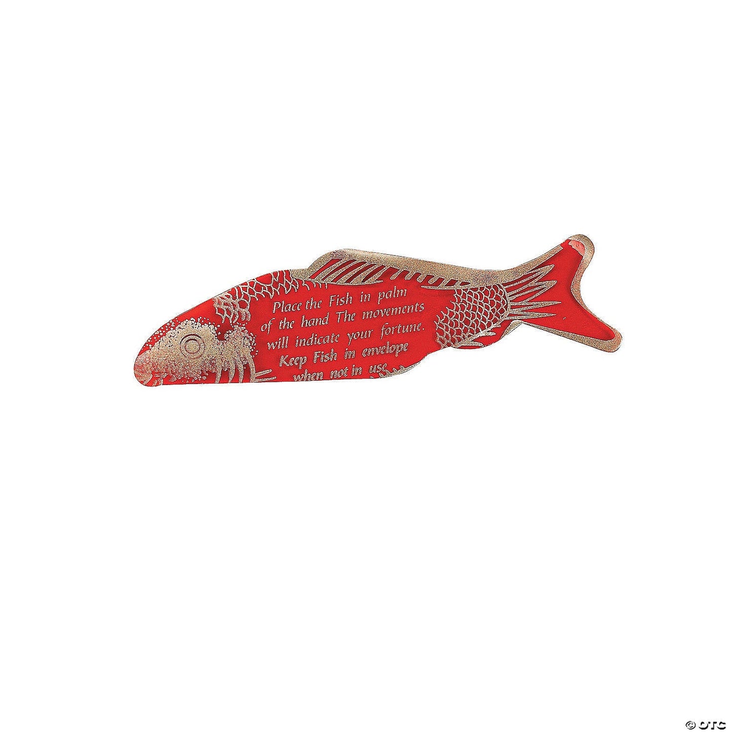 Plastic Fortune Fish 6ct by Fun Express from Instaballoons