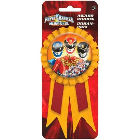 Award Ribbon - Power Rangers Mega force - Amscan