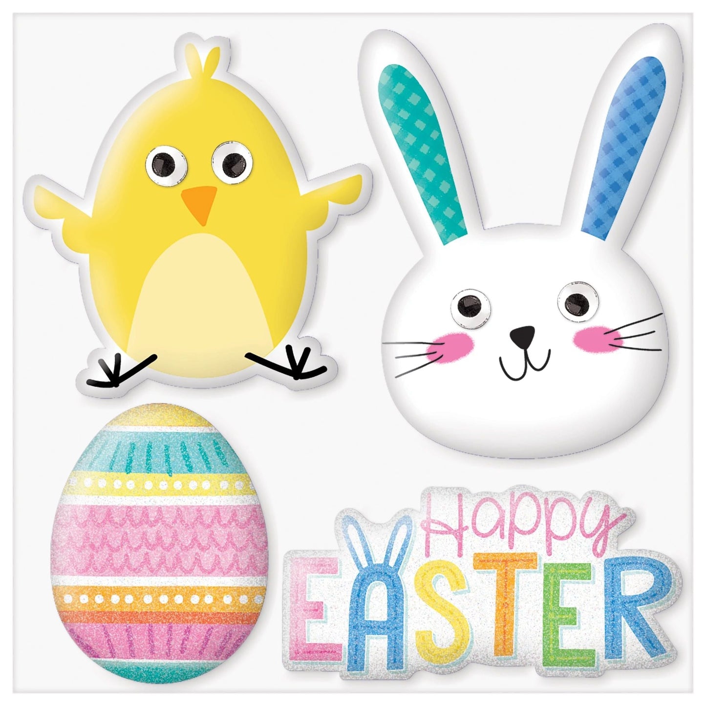 Puffy Easter Stickers by Amscan from Instaballoons