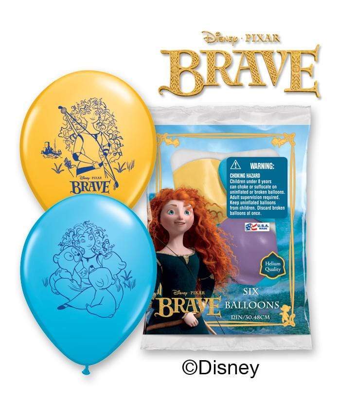Qualatex Latex 12" Brave Latex Balloons 6 Count