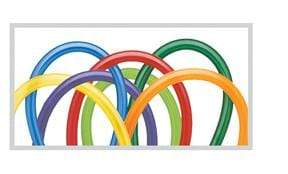 Qualatex Latex 160Q Carnival Assorted Twisting Animal Latex Balloons 100 Count