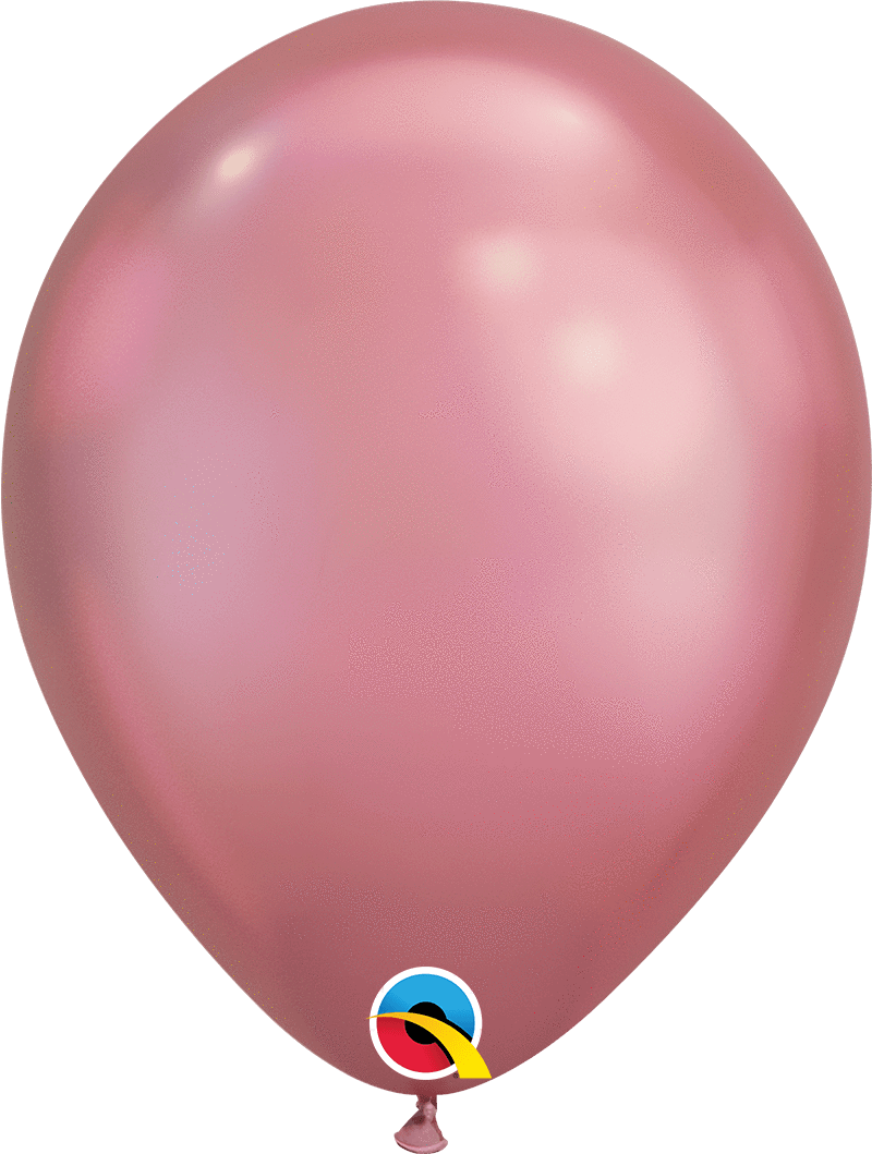 Qualatex Latex Chrome Mauve 11″ Latex Balloons (100)