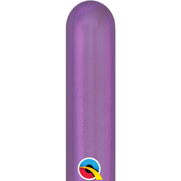 Chrome Purple 260Q Latex Balloons (100)