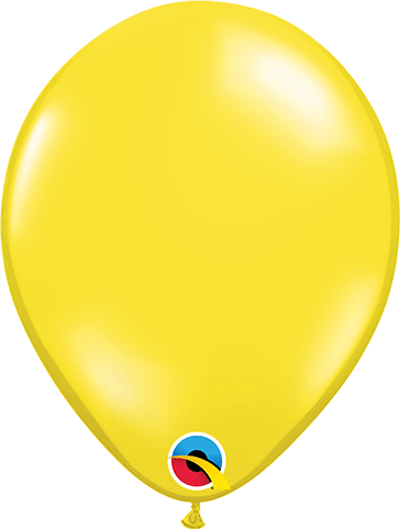 Qualatex Latex Citrine Yellow 5″ Latex Balloons (100)