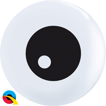 Qualatex Latex Friendly Eyeball TopPrint 5″ Latex Balloons (100 count)