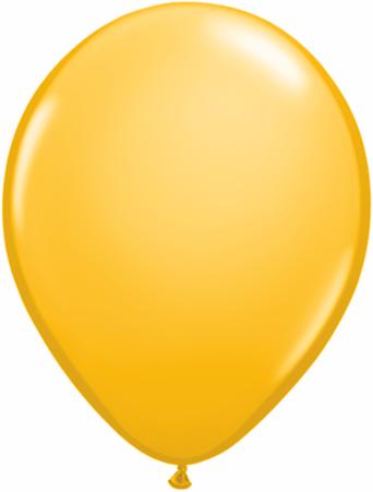 Qualatex Latex Goldenrod 16″ Latex Balloons (50 count)