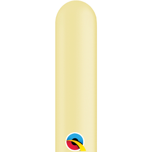 Qualatex Latex Ivory Silk 260Q Latex Balloons (100)