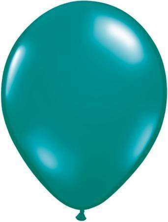 Qualatex Latex Jewel Teal 11″ Latex Balloons (100)