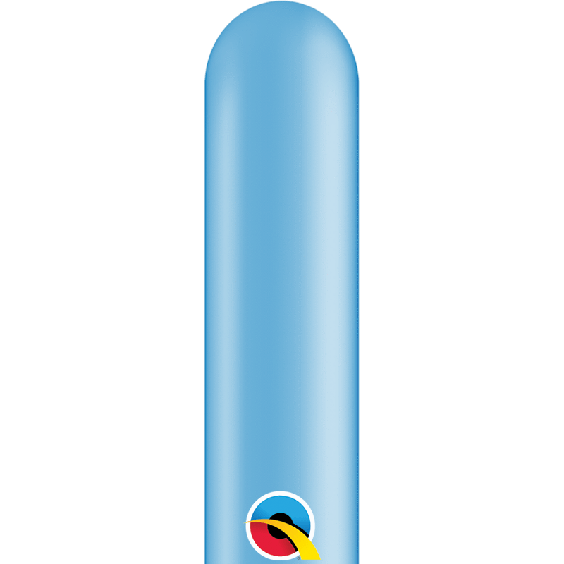 Qualatex Latex Pearl Azure 260Q Latex Balloons (100)