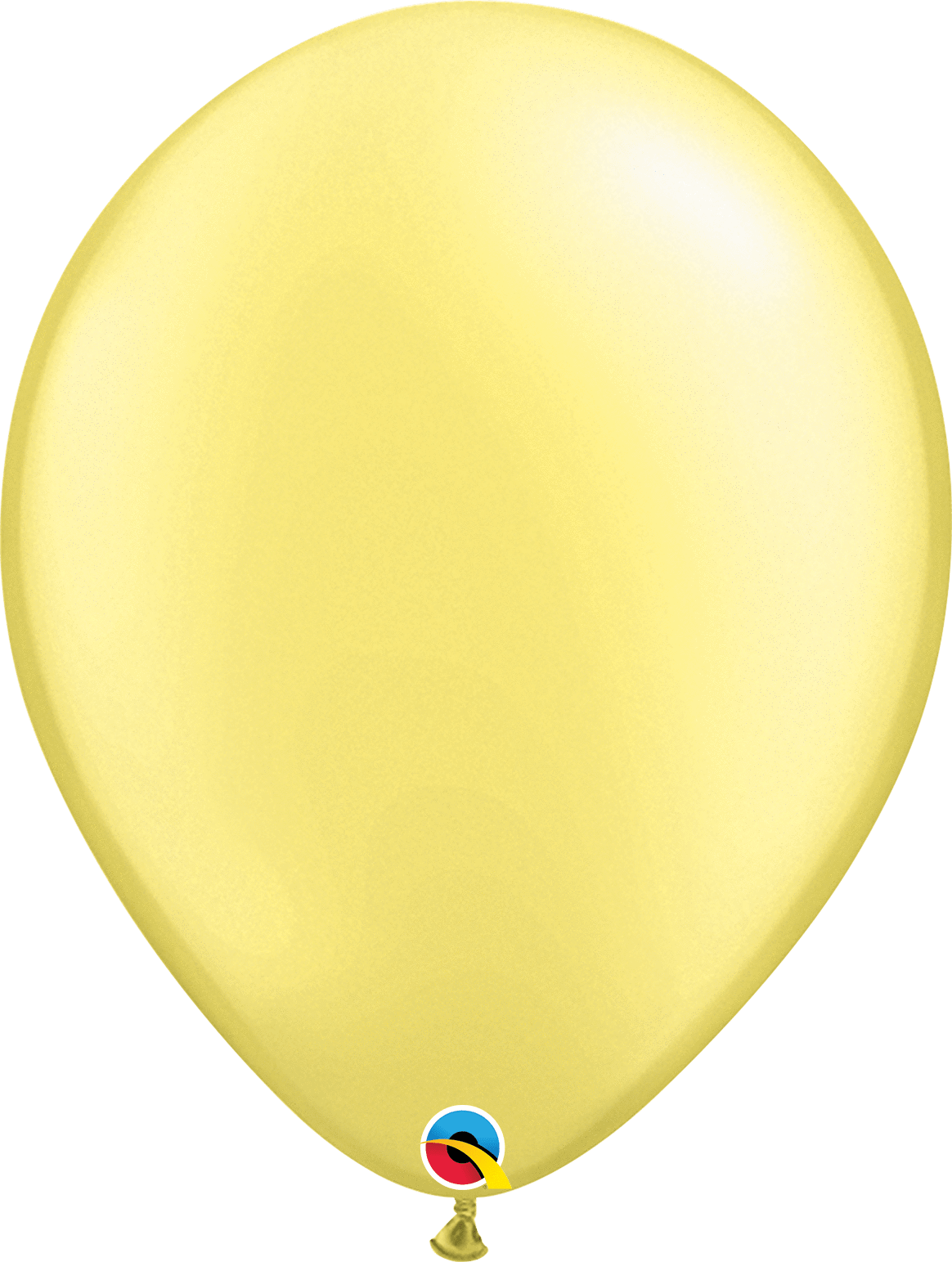 Qualatex Latex Pearl Lemon Chiffon 16″ Latex Balloons (50 count)