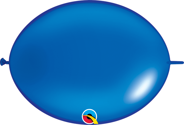 Qualatex Latex Pearl Sapphire Blue 06" QuickLink® Balloons (50 count)