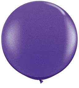 Qualatex Latex Purple Violet 36″ Latex Balloons (2 count)