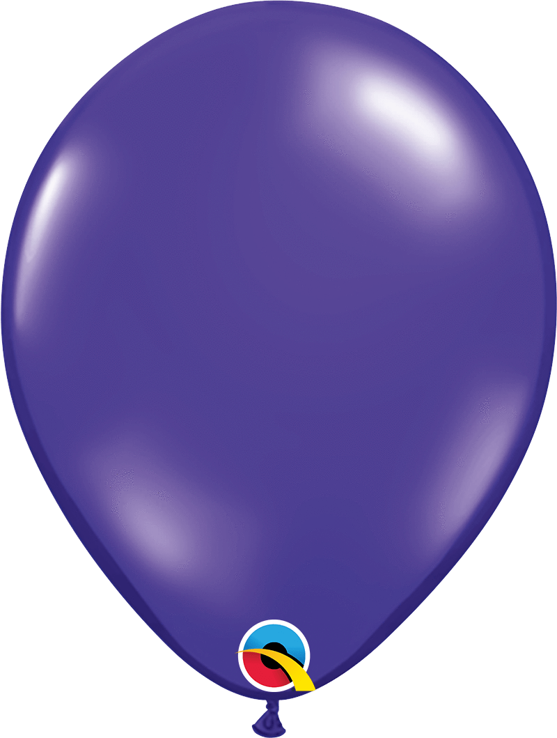 Qualatex Latex Quartz Purple 11″ Latex Balloons (100)