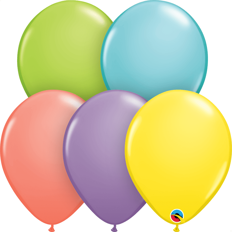 Qualatex Latex Sorbet Assortment 11″ Latex Balloons (100 count)