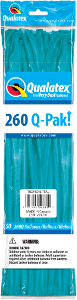 Qualatex Latex Tropical Teal 260Q Latex Balloons (50)