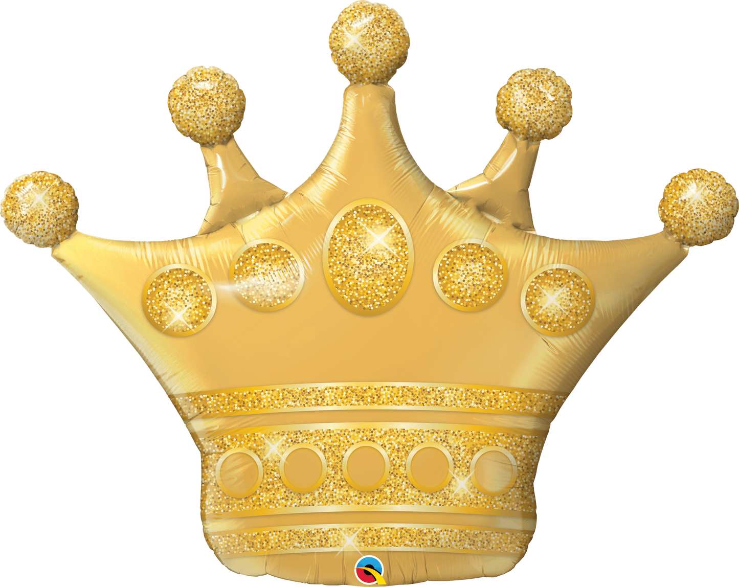 Qualatex Mylar & Foil 41" Golden Crown Balloon