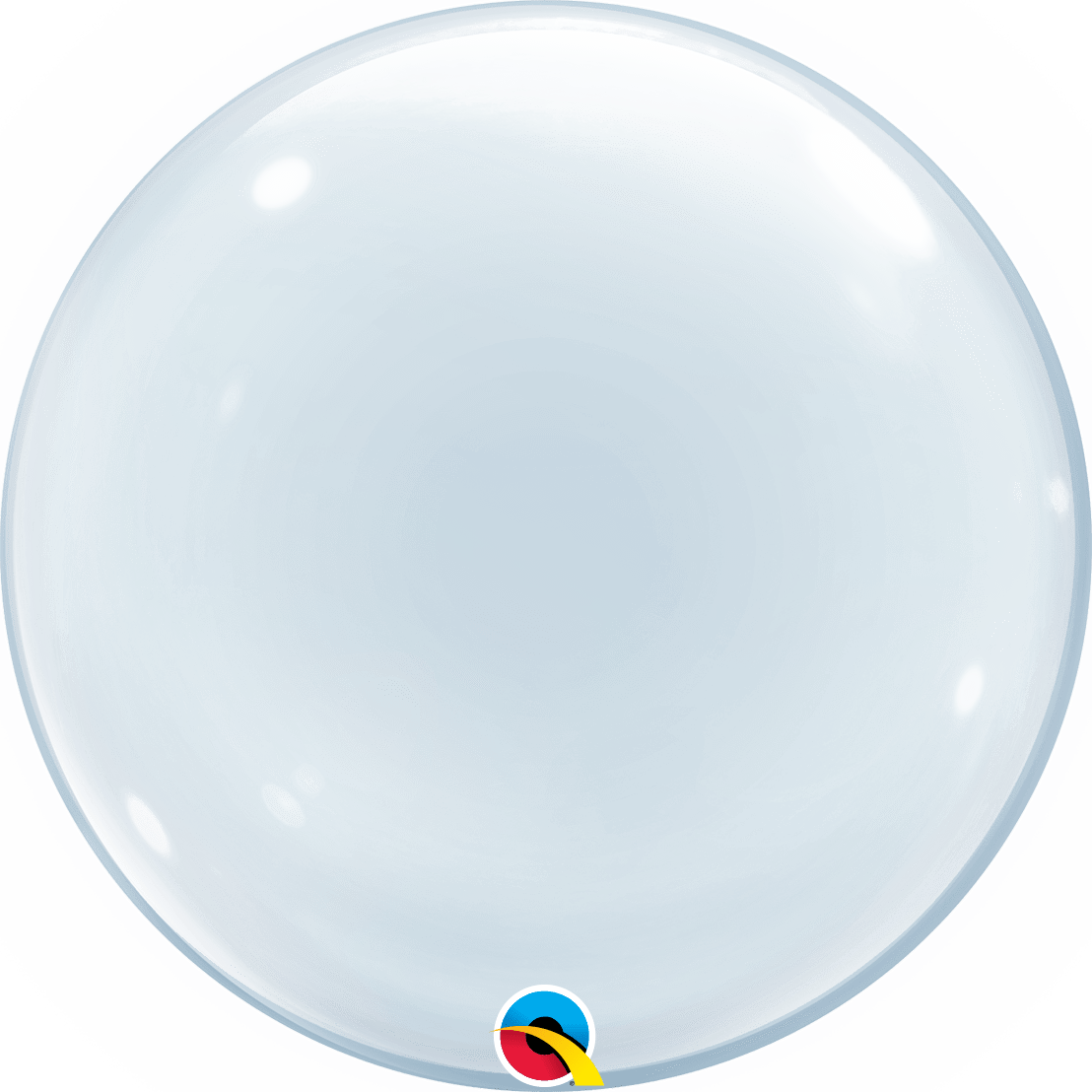Qualatex Mylar & Foil Clear Decorator Bubble 20″ Balloon