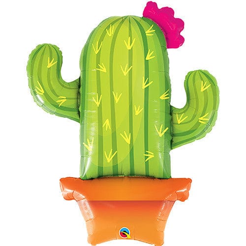 Qualatex Mylar & Foil Potted Cactus 39″ Balloon