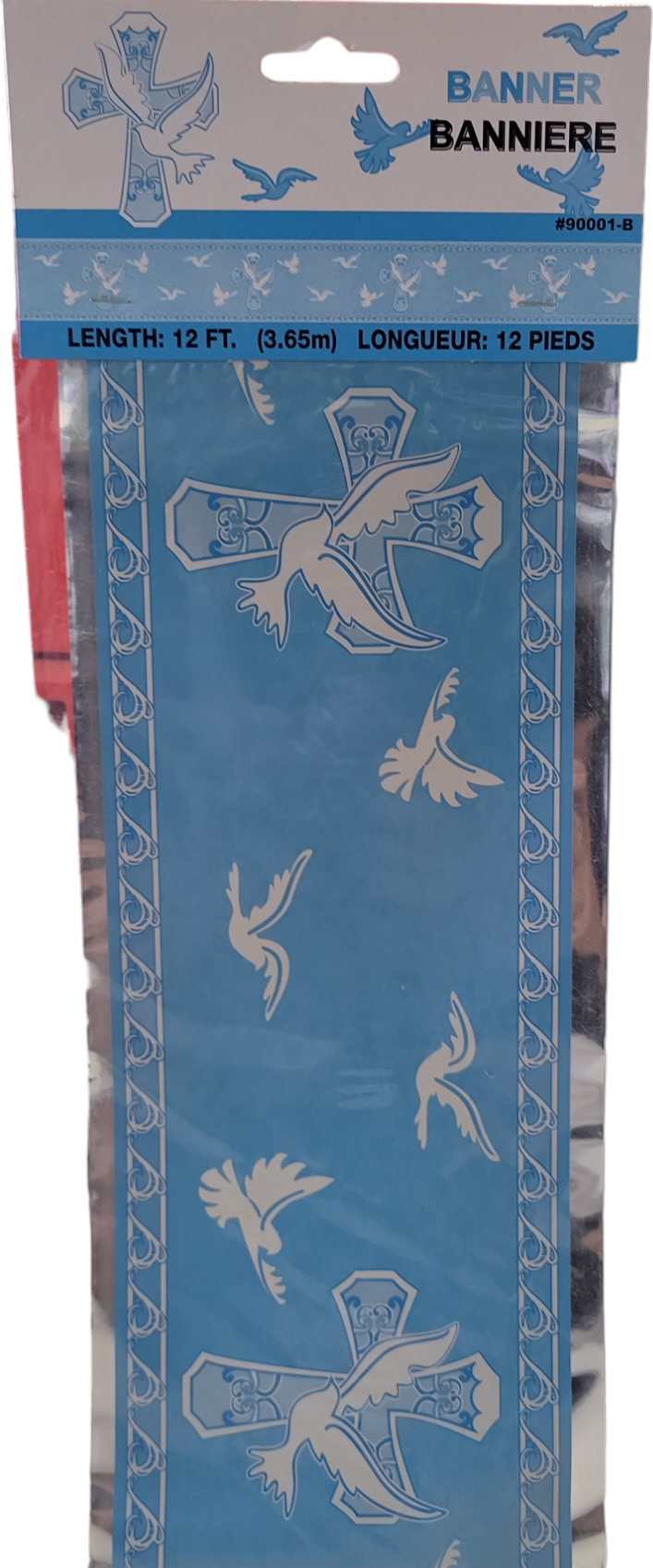 Religious Blue Foil Banner by null from Instaballoons