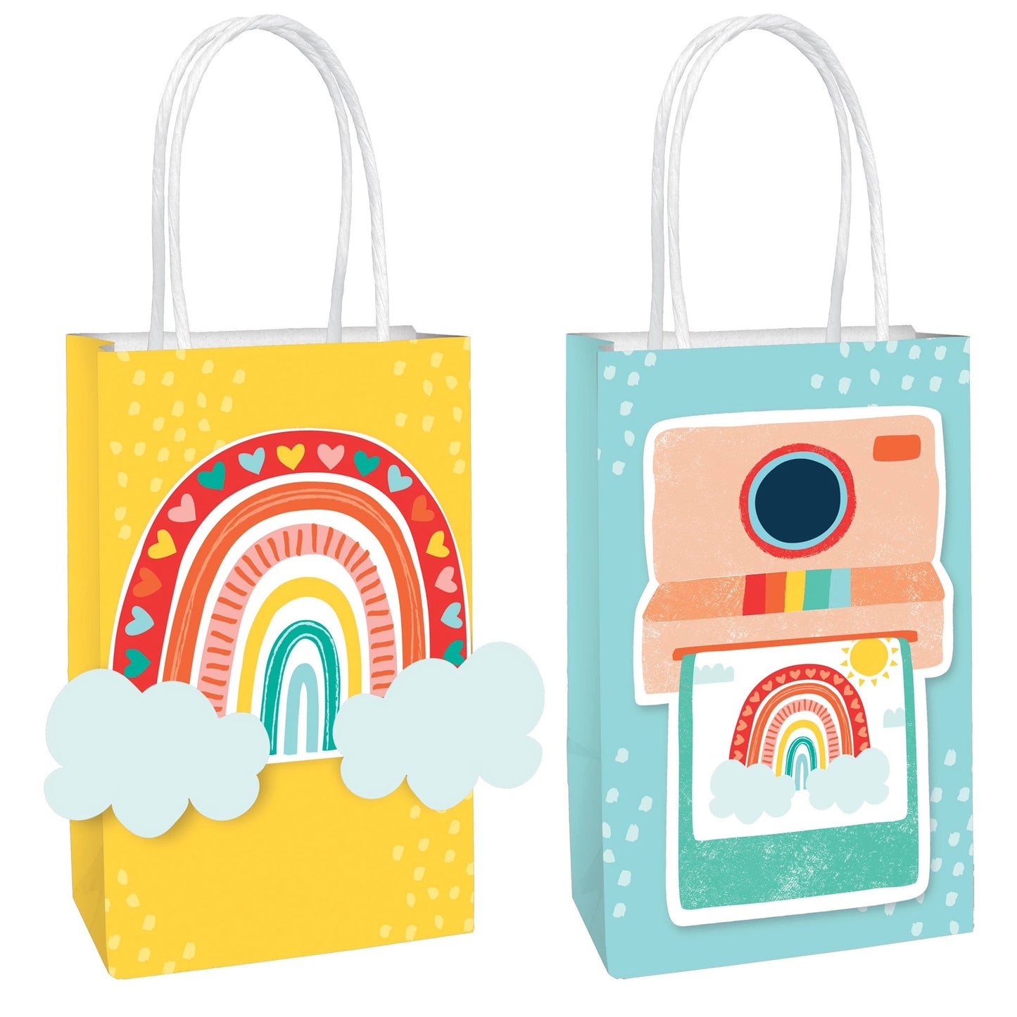 Retro Rainbow Create Your Own Bags by Amscan from Instaballoons