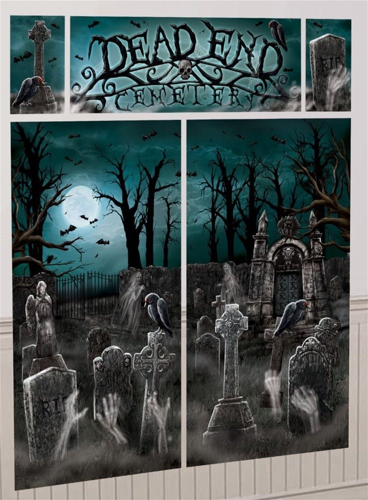 Scene Setter - Cemetery (5ct) - Amscan