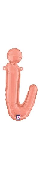 Script Letter I - Rose Gold - Betallic