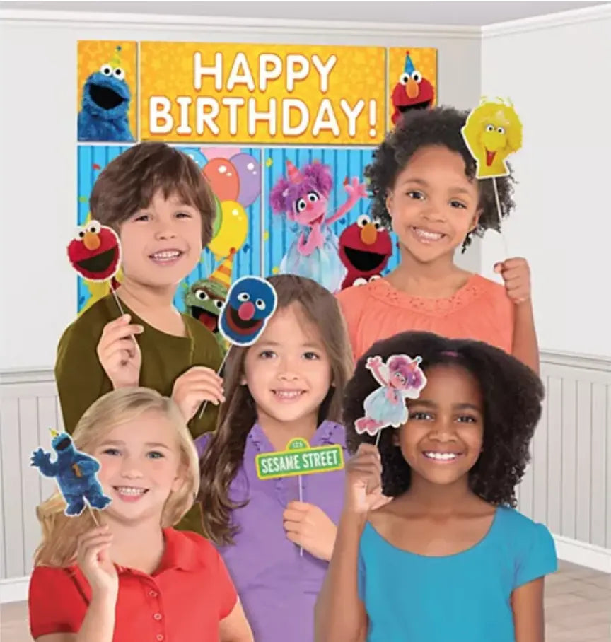 Sesame St. SS & Props Foil Balloons by Amscan from Instaballoons