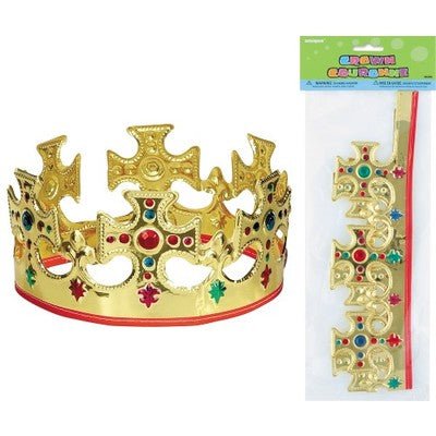 Soft Plastic Gold Crown - Unique