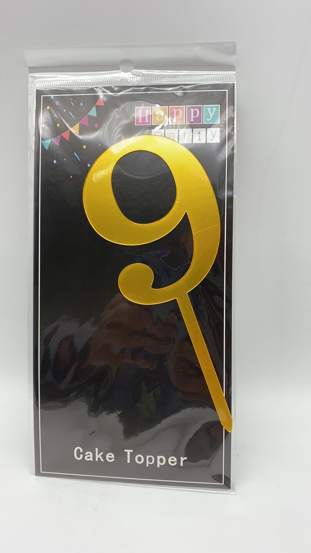 SoNice Cake Topper Gold #9