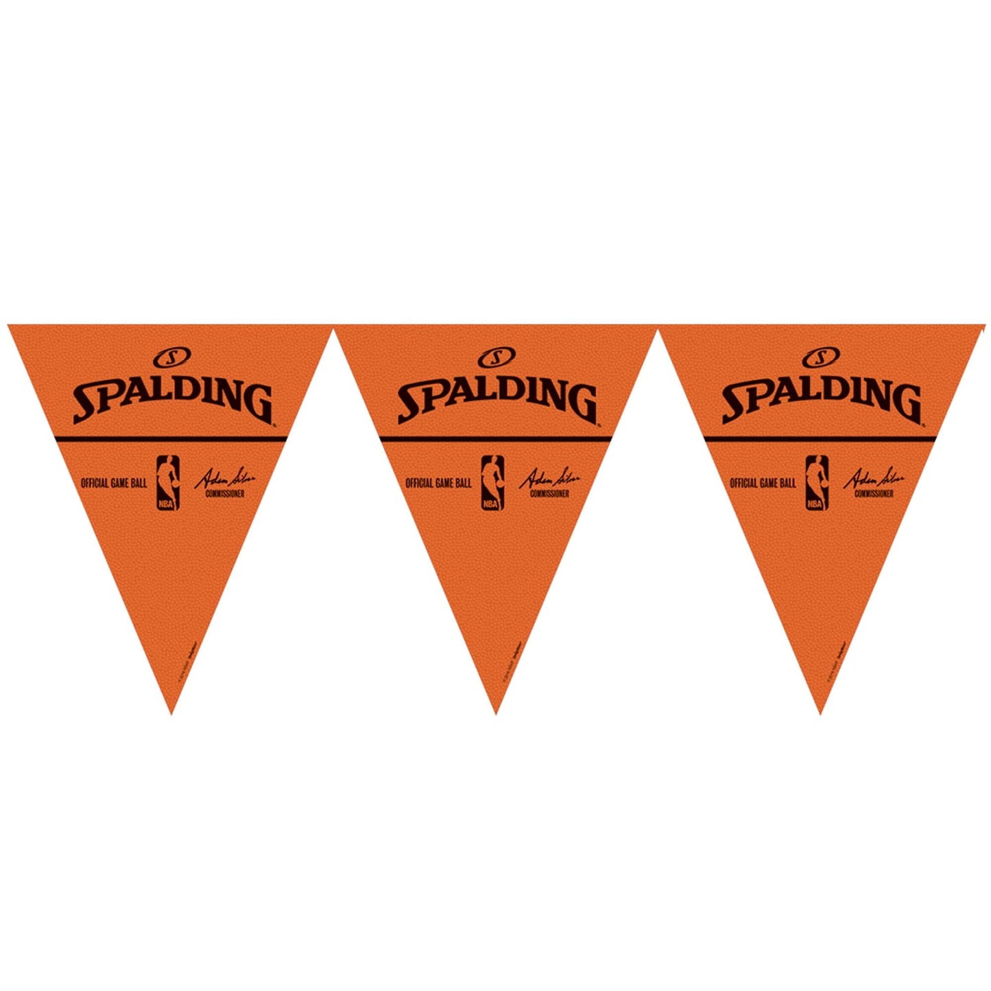 Spalding Basketball Pennant Bannerr by Amscan from Instaballoons