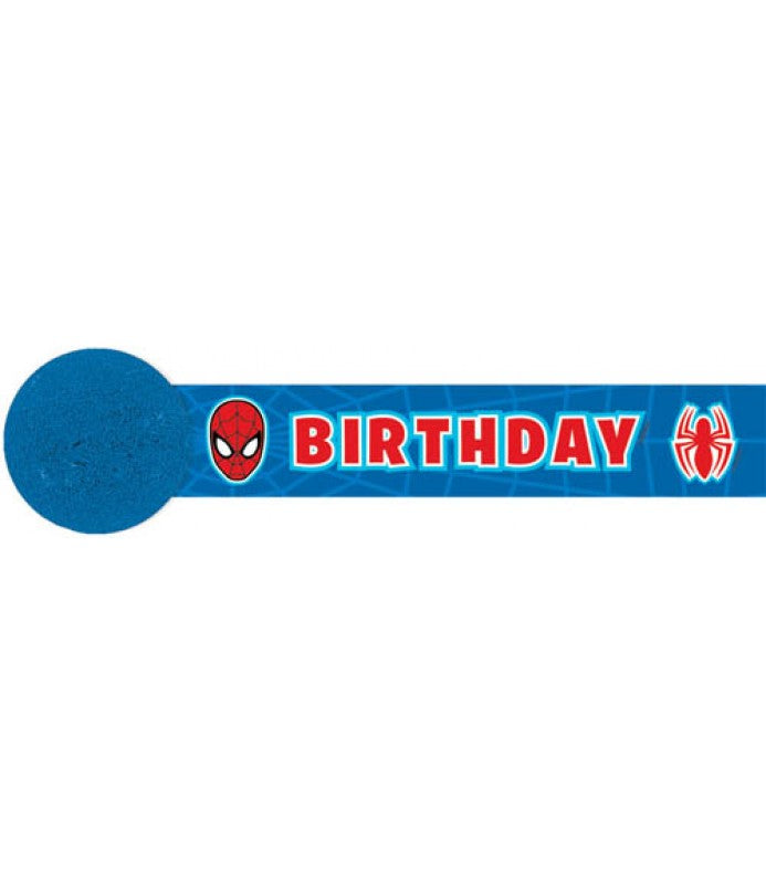 Spider Man Crepe PSR 30in 30″ by null from Instaballoons