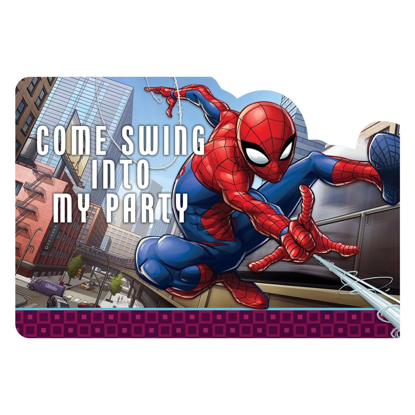 Invitations - Spider-Man (8ct) - Amscan