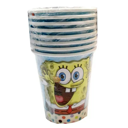 SpongeBob Cups 9oz by Unique from Instaballoons