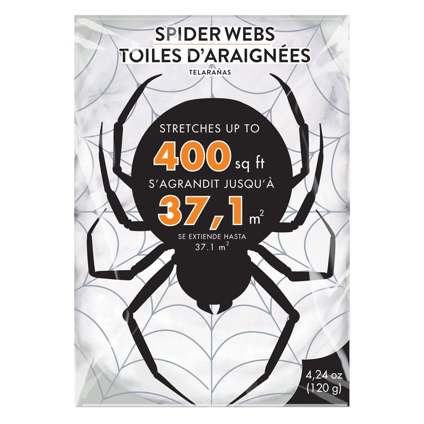 Super Giant White Spider Webs by Amscan from Instaballoons
