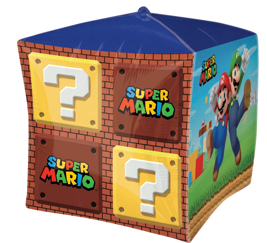 Super Mario Nintendo Cubez 15″ Foil Balloon by Anagram from Instaballoons