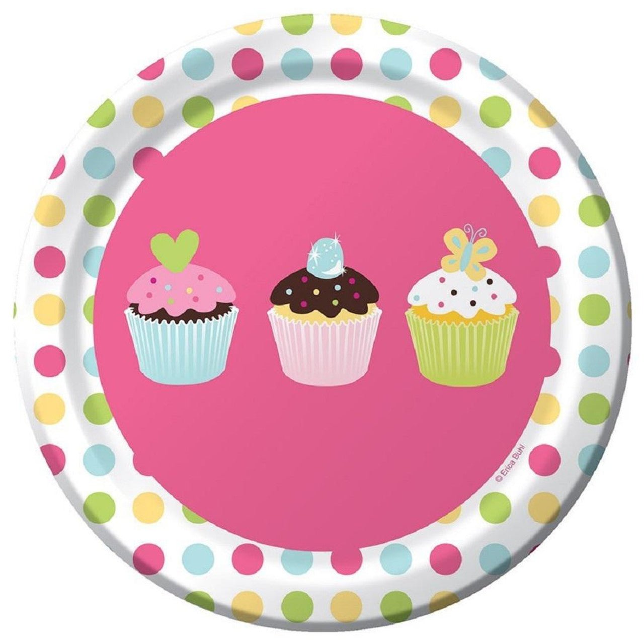7" Paper Plates - Sweet Treat (8ct) - Creative Converting