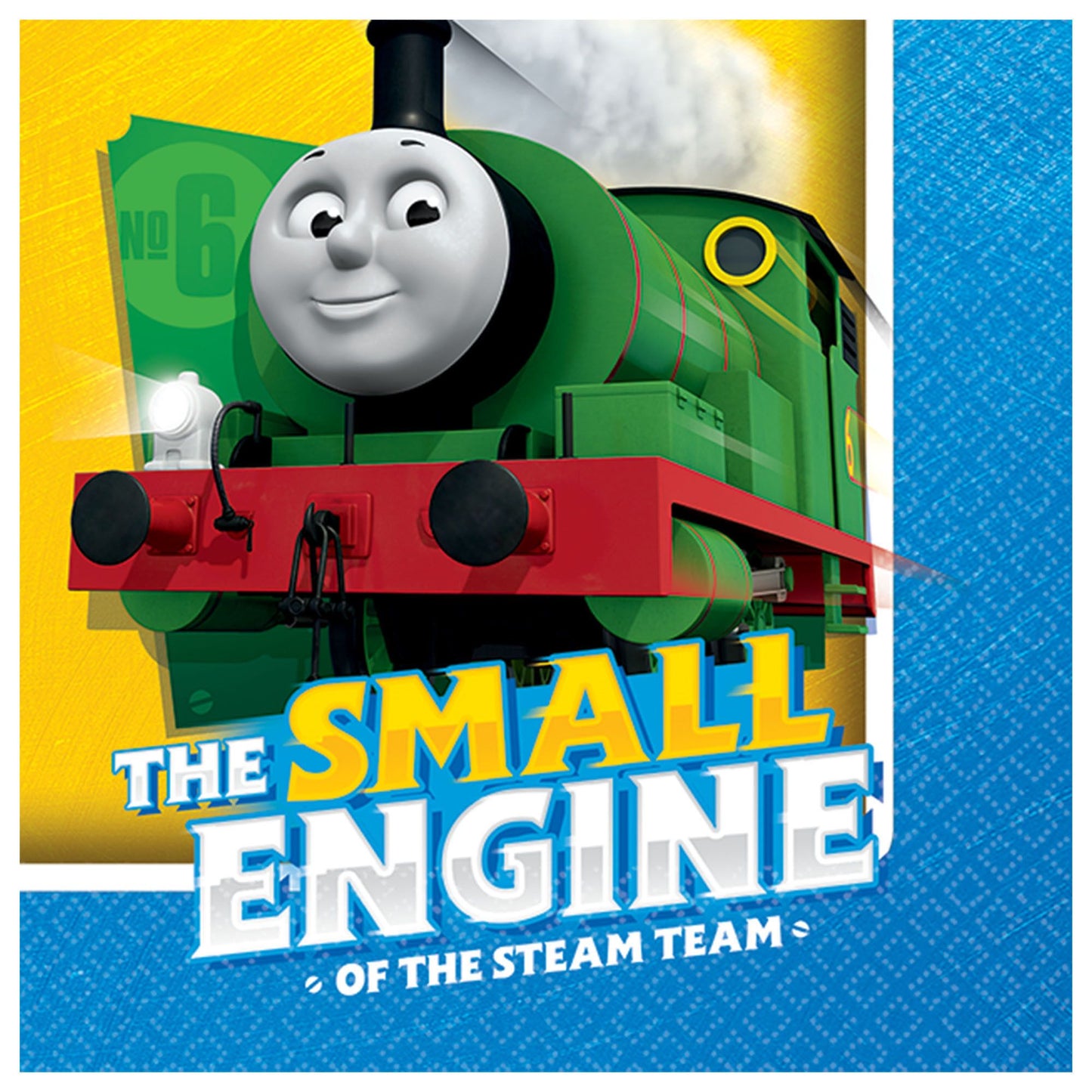 5" Beverage Napkins - Thomas All Aboard (16ct) - Amscan
