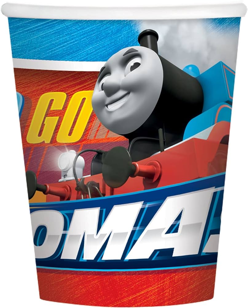 9oz Paper Cups - Thomas & Friends (8ct) - Amscan