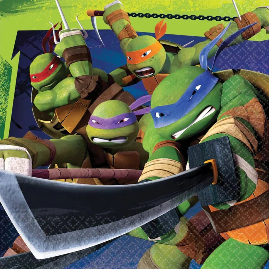 6.5" Luncheon Napkin - Teenage Mutant Ninja Turtles (16ct) - Amscan
