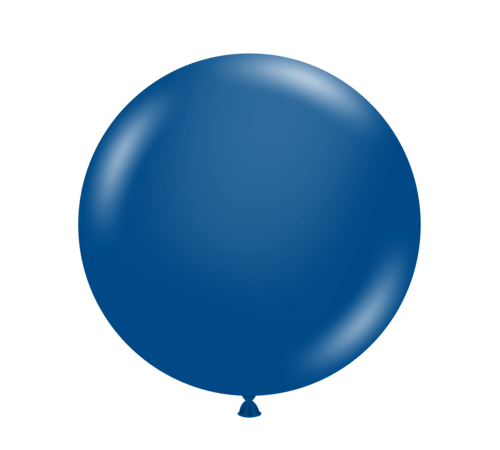 Tuftex Latex Crystal Sapphire Blue 36″ Latex Balloons (2 count)