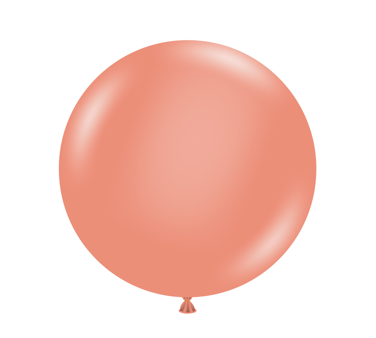 Rose Gold 24″ Latex Balloons (3 count)