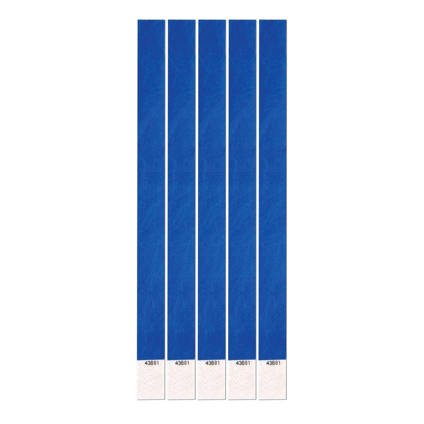 Tyvek Wristbands Blue by Beistle from Instaballoons