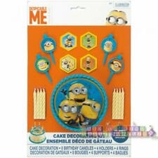 Unique Despicable Me Cake Decor 17 Piece Set ( count)