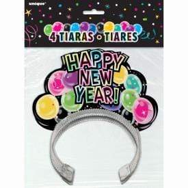 Unique Happy New Year Tiara (4 count)